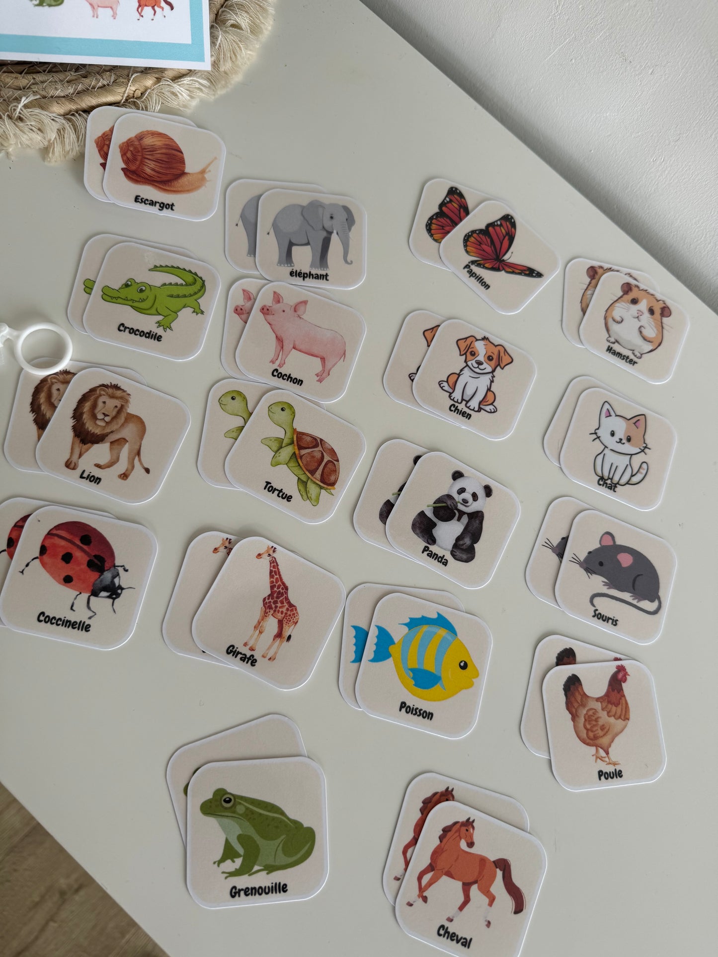 Jeu | Mon premier memory
