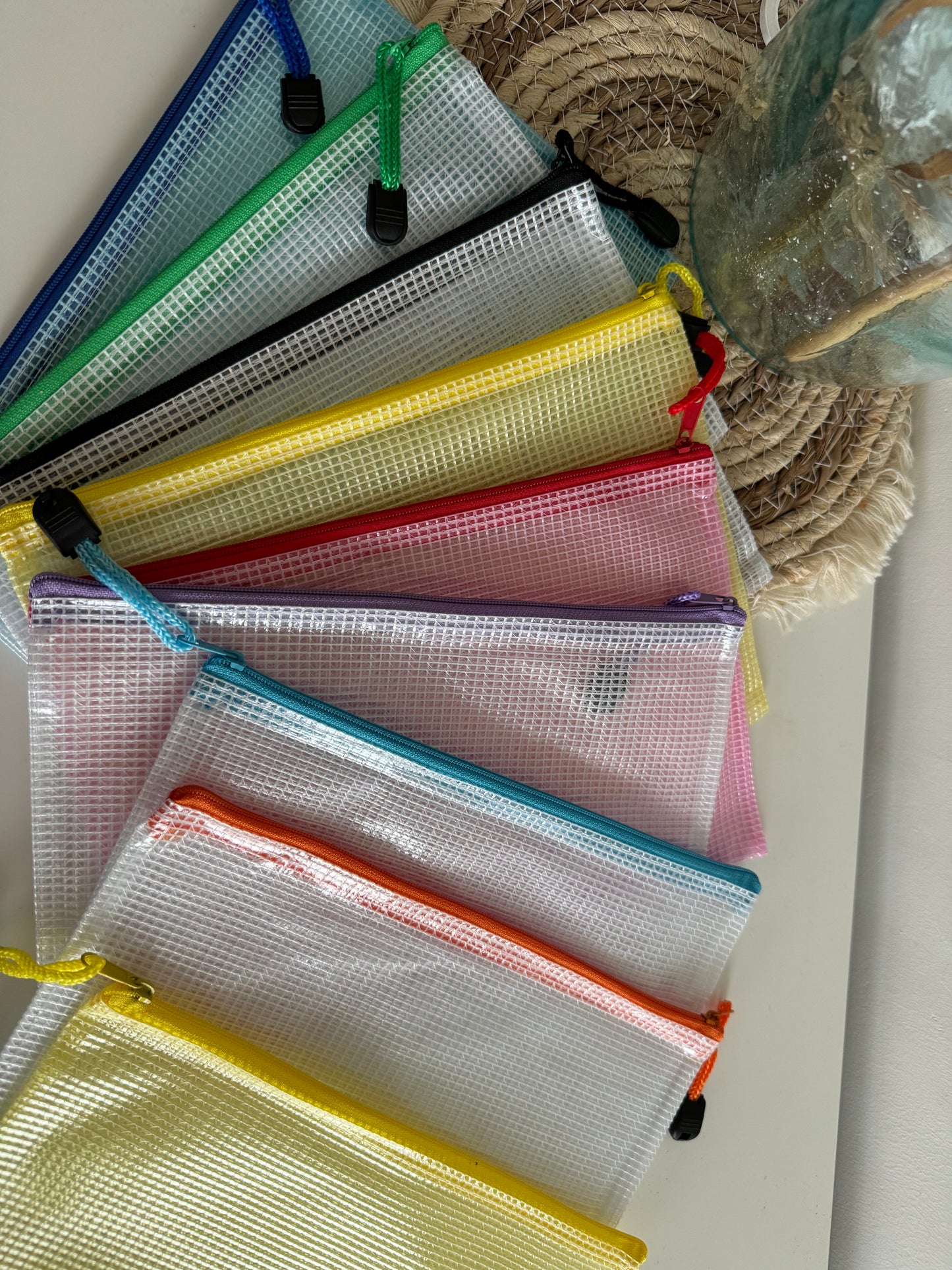 Trousse pour vignettes à scratch