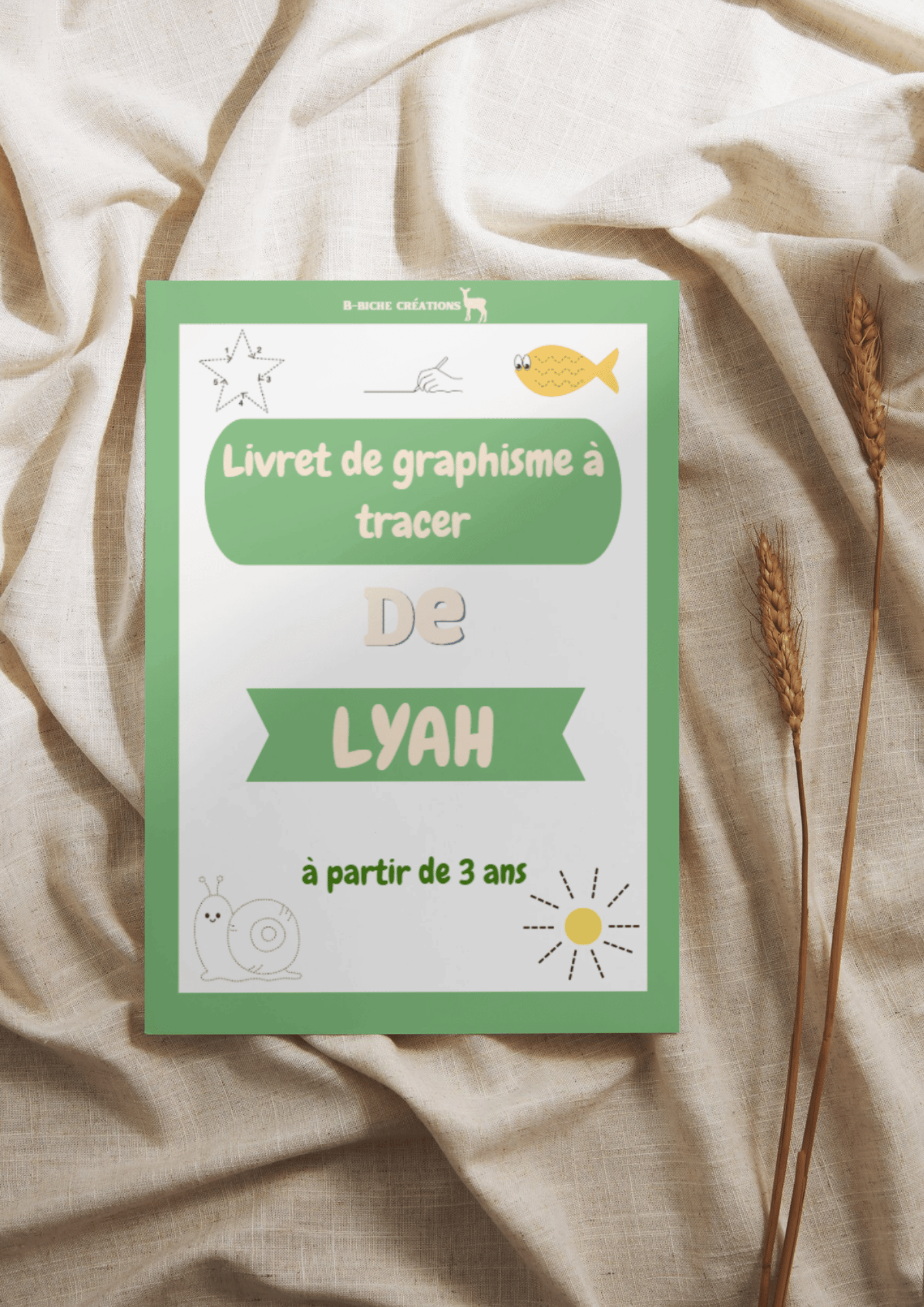 Livret de graphisme à tracer