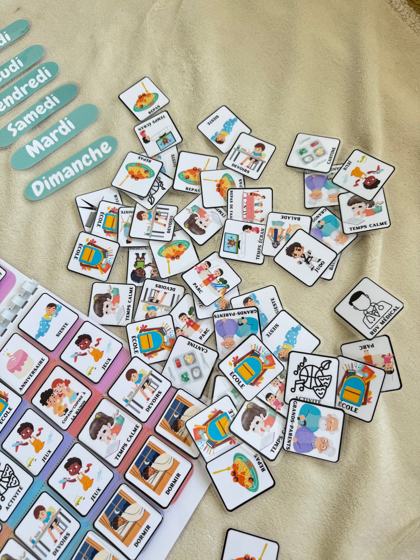 Semainier pour enfant