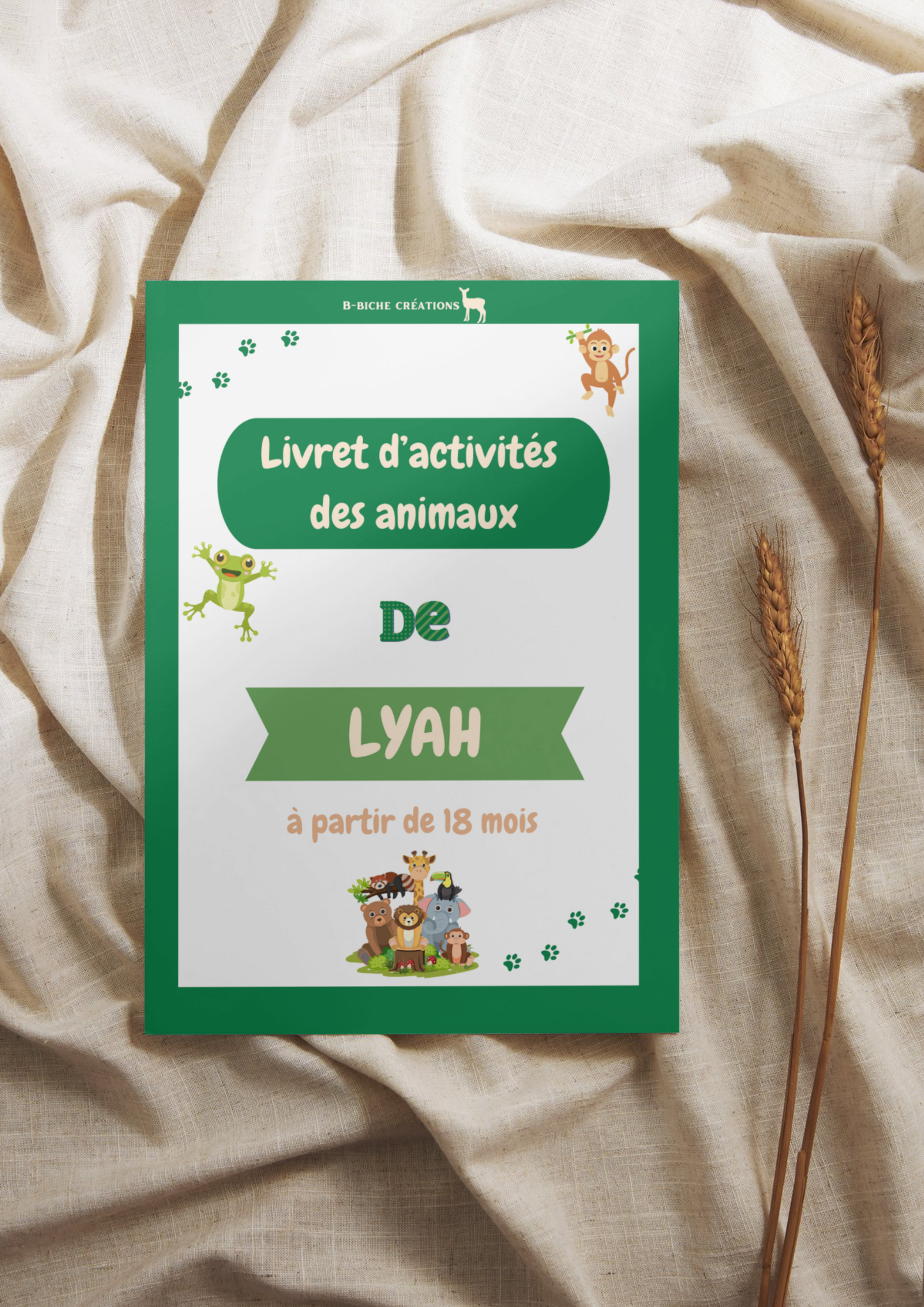 PDF | Livret d'activités Animaux